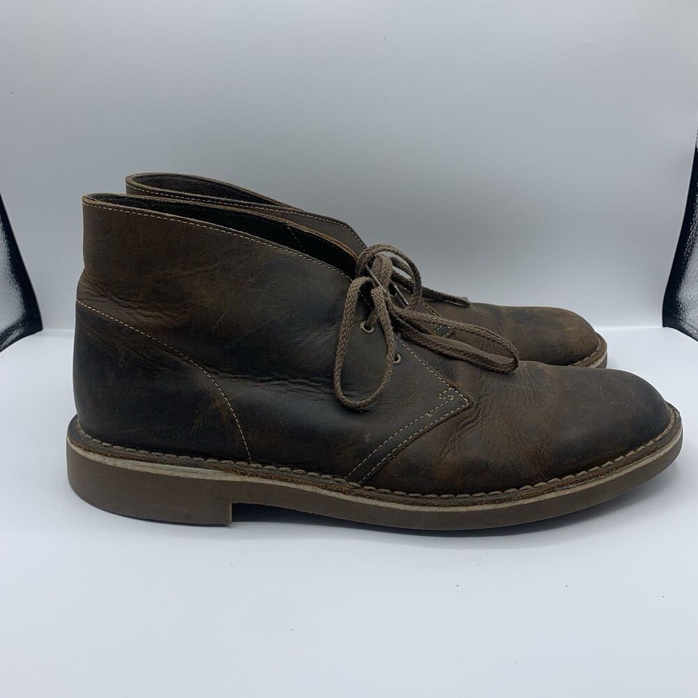 Clarks Bushacre 2 Beeswax Desert Boot Chukka Size 11 Men's Brown - Picture 3 of 8